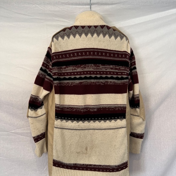 3.1 Phillip Lim - "Trompe L'oeil" - Knitted Combo Fair Isle Army Coat - 80% OFF! - Picture 3 of 12